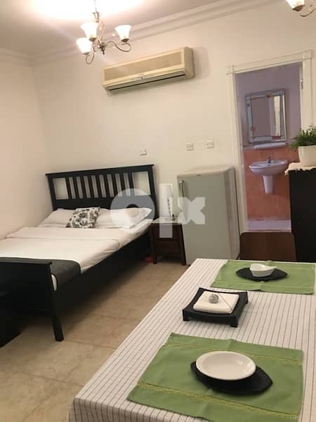 Fully furnished Studio penthouse in Azaibah behind AlFAIR Hyper market 1