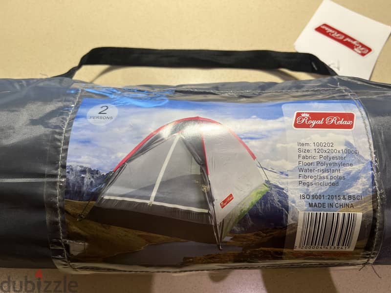Tent for 2 Person. Band new, never opened 2
