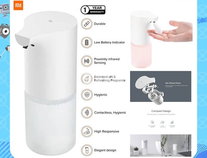 MI Automatic Foaming Soap Dispenser (Brand-New) 0