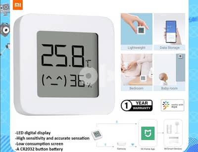 MI Temperature and Humidity Monitor 2 (Brand-New)