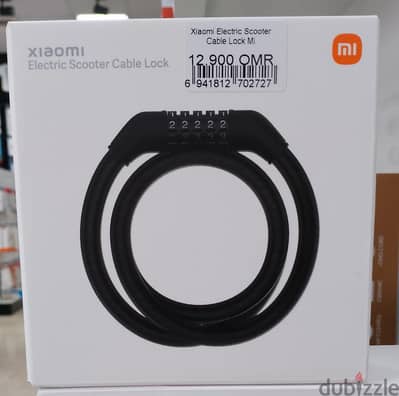 High Quality Xiaomi Electric Scooter Cable Lock Mi (NEW)