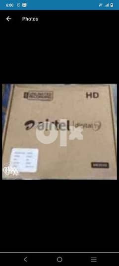 Airtel new HD box 0