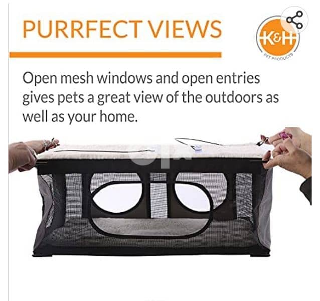 K&h  EZ mount penthouse (for cats) 2