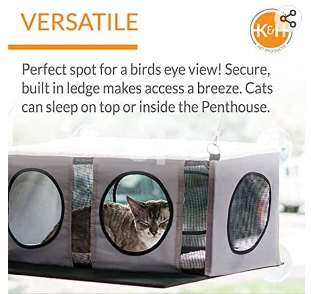 K&h  EZ mount penthouse (for cats) 1