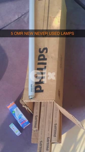 phillips new never used lamps 3