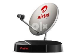 New Airtel Digital HD Receiver with Subscription malyalam Tamil Telugu 0