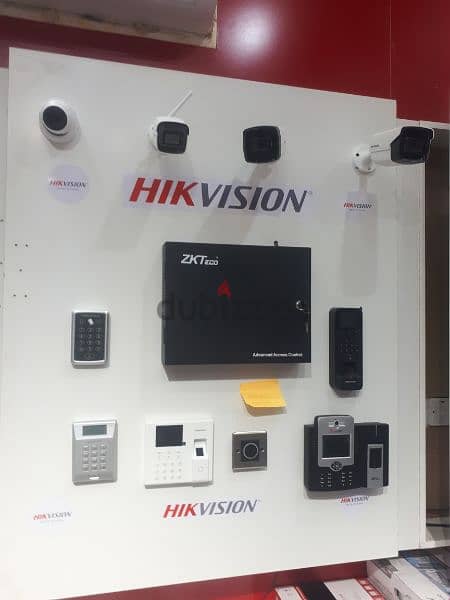 CCTV cameras Hikvision networking voice deta points door 0