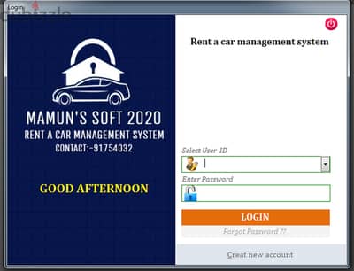 Rent A Car Management System