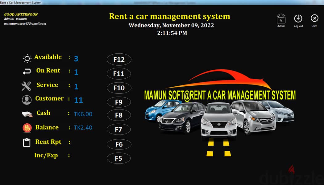 Rent A Car Management System 1