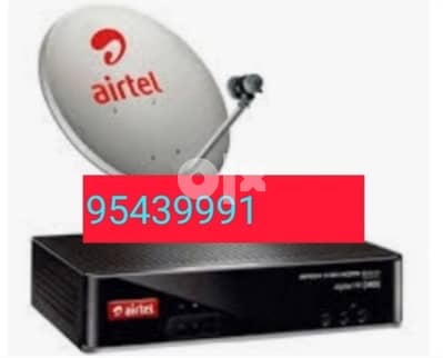 New Airtel Digital HD Receiver with Subscription malyalam Tamil Telugu