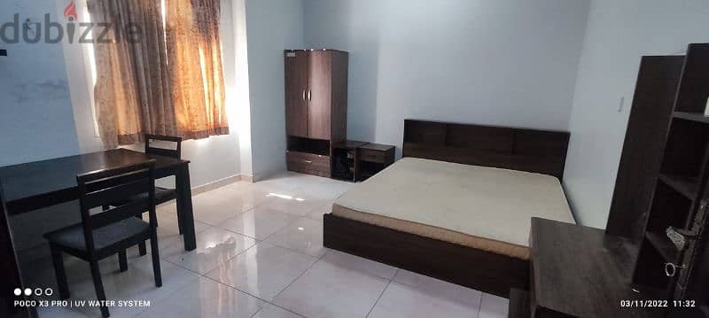 Neat and Spacious Bedroom available for rent for south Indians only 1