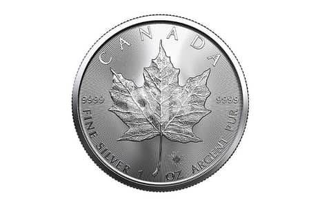 Uncirculated Silver Coin 1 Ounce - Canadian Mint