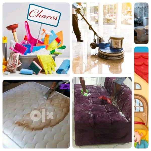 sofa carpet and House  Cleaning services in Muscat 1