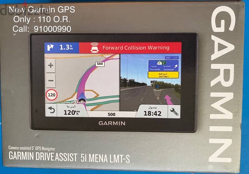 Garmin GPS All world map 2021 With Camera built in Calls control 3