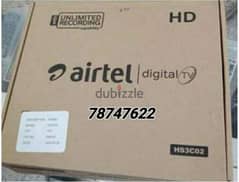 New Digital Airtel hd receiver with Six months Malyalam Tamil telgu ka 0