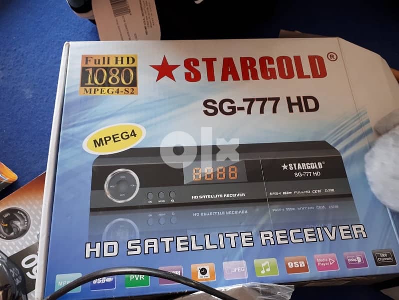 music system stargold reciver Tata sky 4