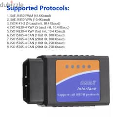 ELM 327 Bluetooth OBD2 SMART Device Work Android Phone's Only