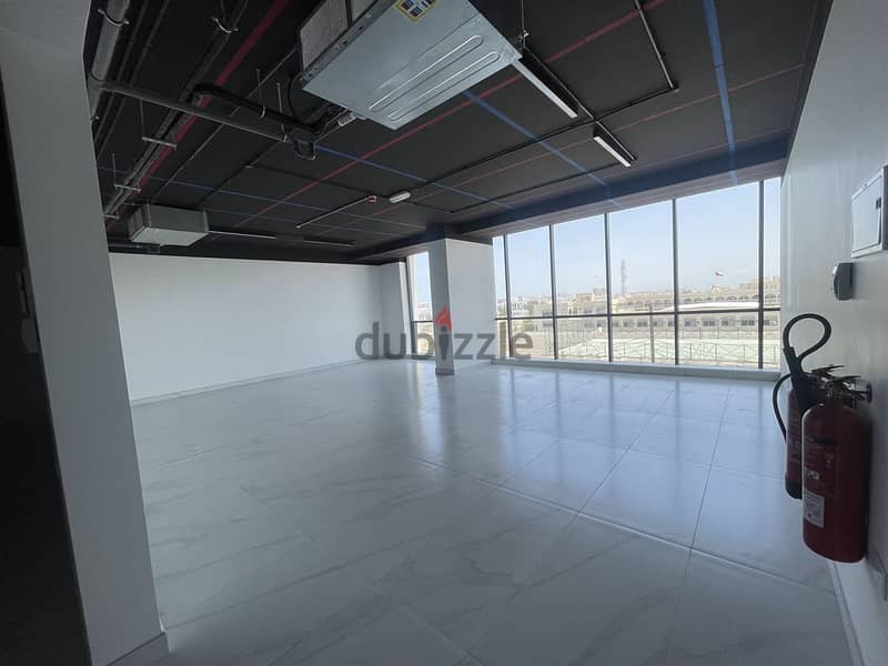 Brand New Office for rent in Al Khoud Souq with basement parking 3