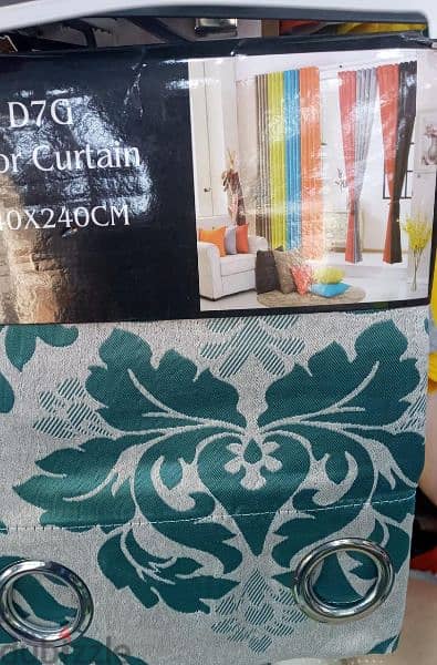 new Ready made curtains 2 pieces 5 rial 4