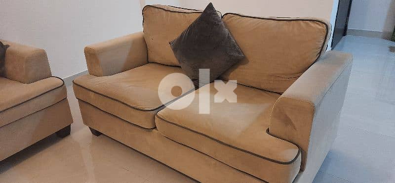 sofa set 3+2+2 seater for sale. 1