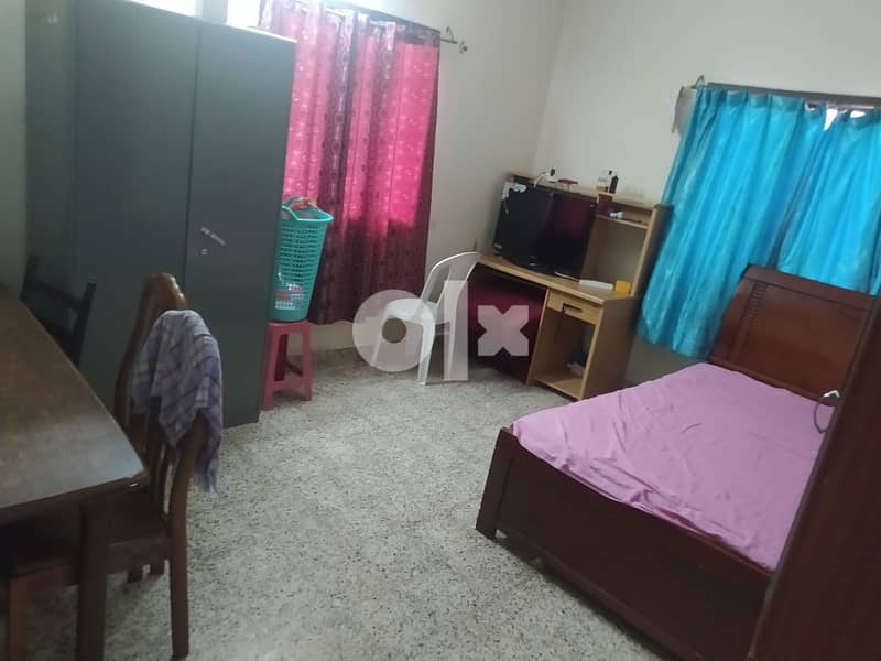 1 BHK Flat for Rent 100/- + Wifi charges @ HUMRIYA - Ruwi High Street 0