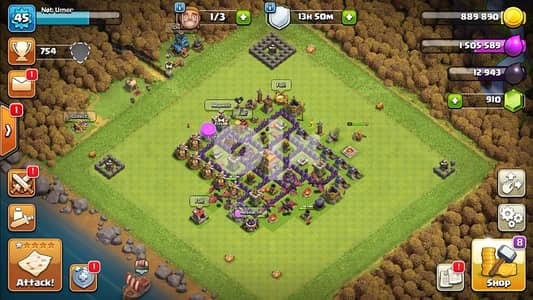 coc townhall level 7