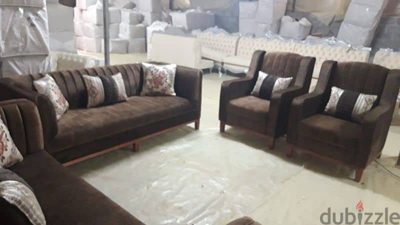 new sofa 8th seater without delivery 300 rial 7