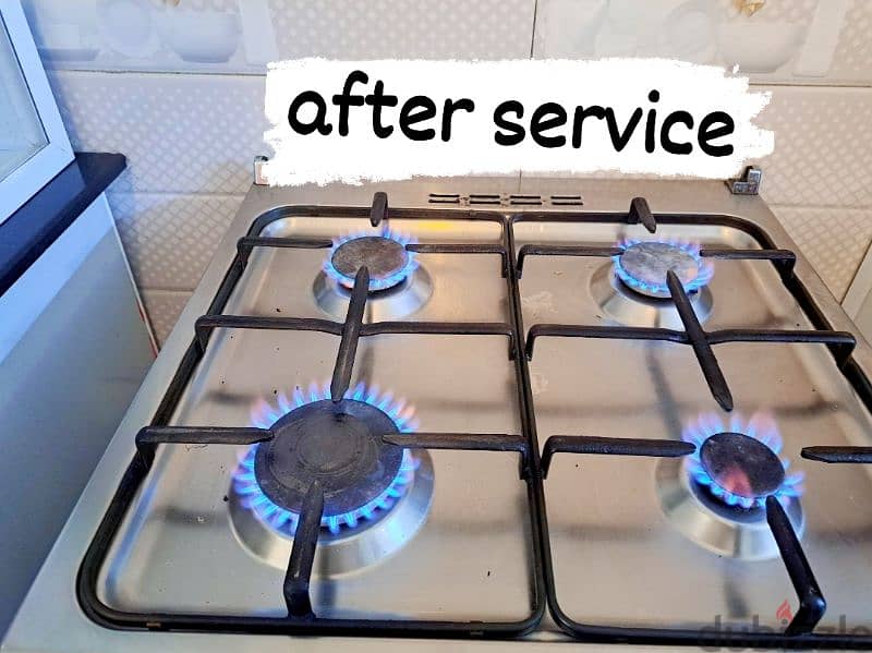 all type Cooking Range Service And Repairing Gas low Problem tow color 2