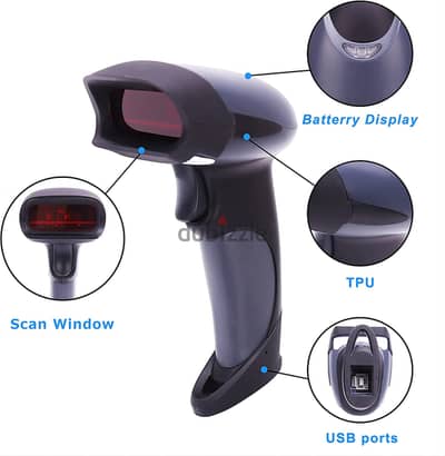 Beva Wireless barcode scanner BV99 (NEW)