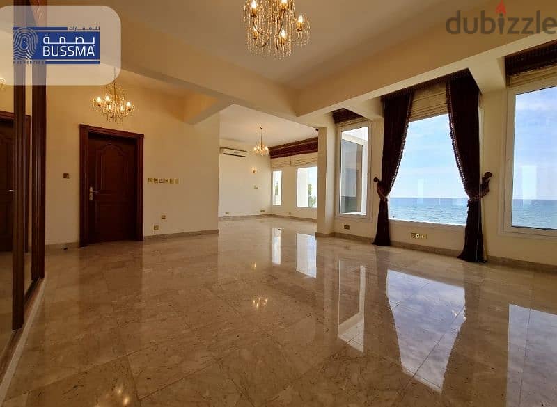 Breathtaking sea view stand-alone villa for RENT in Shatti Al Qurum 1