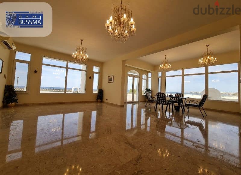 Breathtaking sea view stand-alone villa for RENT in Shatti Al Qurum 4