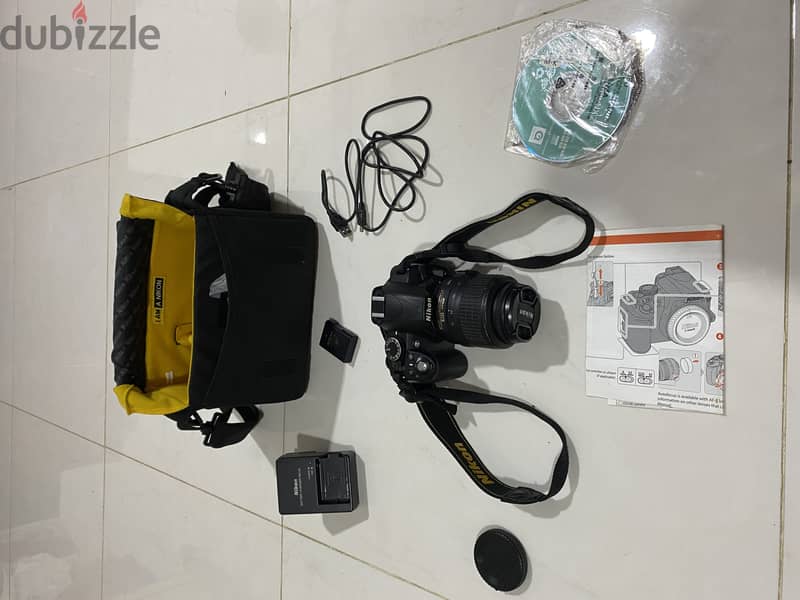 Nikon 3100 good condition with all accessories 2