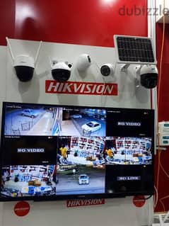 All type of CCTV Camera  Hikvision HD turbo 1080p  Ip camera HD