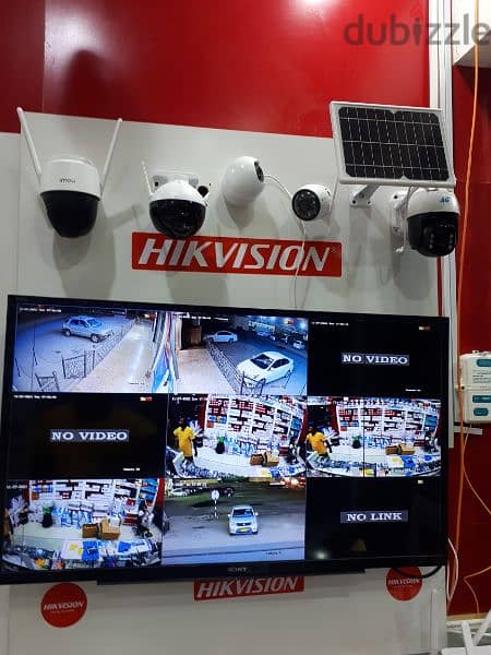 All type of CCTV Camera  Hikvision HD turbo 1080p  Ip camera HD 0