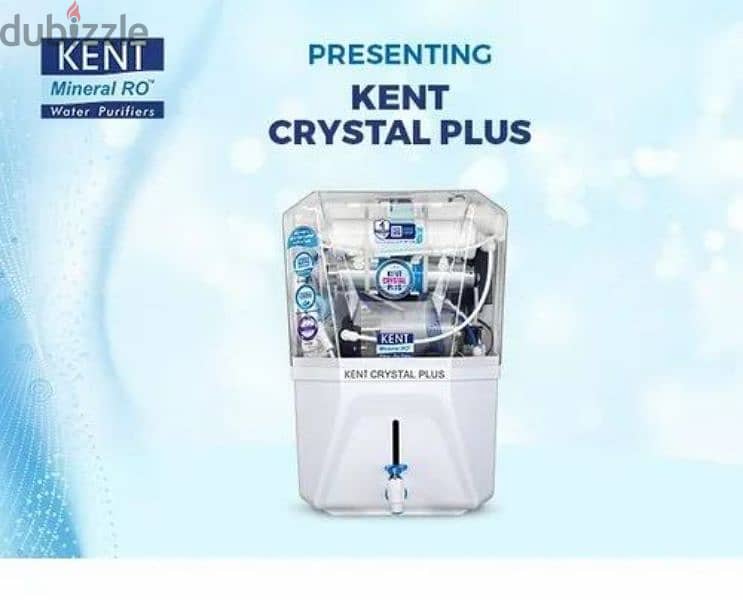 Kent crystel plus alkaline RO water purifier 1