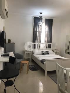 Fully furnished Studio room for rent in Azaibah behind Minimum market.