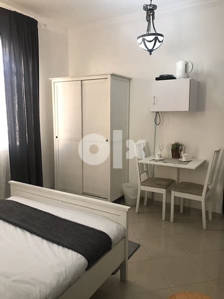 Fully furnished Studio room for rent in Azaibah behind Minimum market. 4