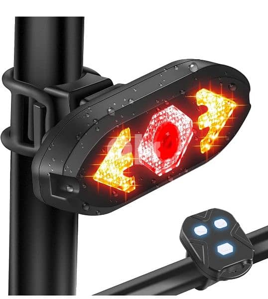 Bike lights with signals -remote control 0