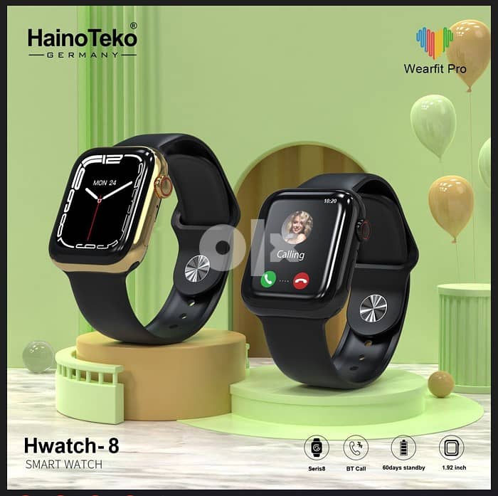 Hainoteko smart band Hwatch-8 (BrandNew) 0