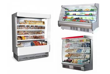 مبرد وفريزر سوبر ماركت  supermarket chiller and freezer and racks 10