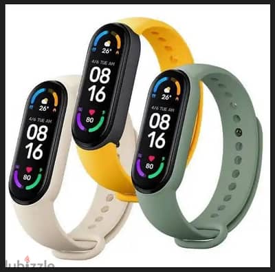 MI smart Band 6 strap 3 pack (New-Stock)