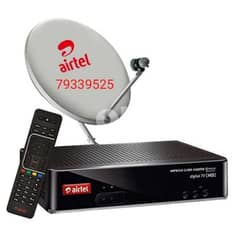 Full HD Airtel setup box with south pakeg 6 month subscription malyalm