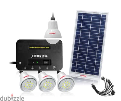 High Quality Stargold 4 in 1 solar lighting system SG-3007 (NEW)