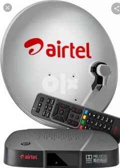 Airtel HD new Receiver with Subscription