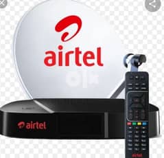 Airtel HD new Receiver with Subscription