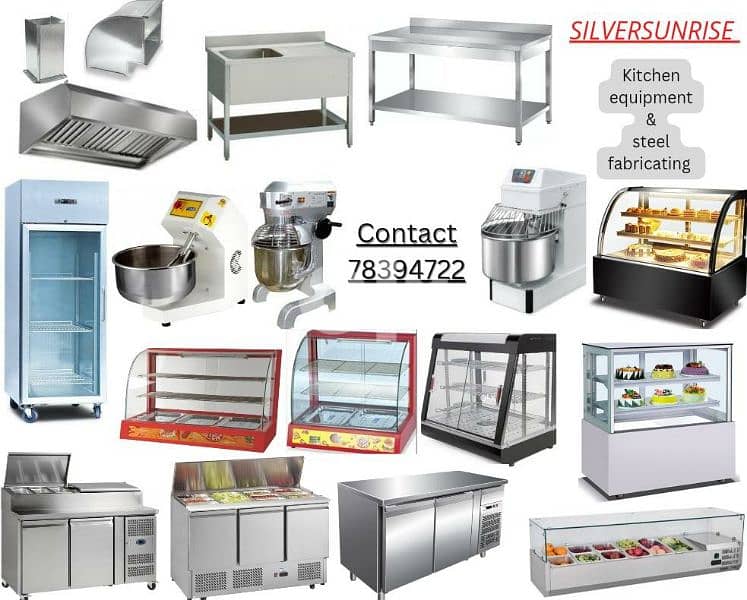 all the kitchen equipments amd steel fabrications 0