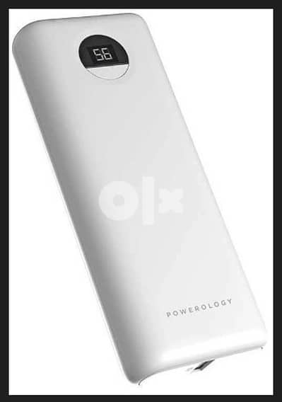 Powerology Compact power bank 20000 mAh Pd 30w-black (New-Stock)