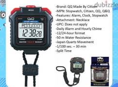 Q & Q stopwatch HS 43 (Brand-New) 0