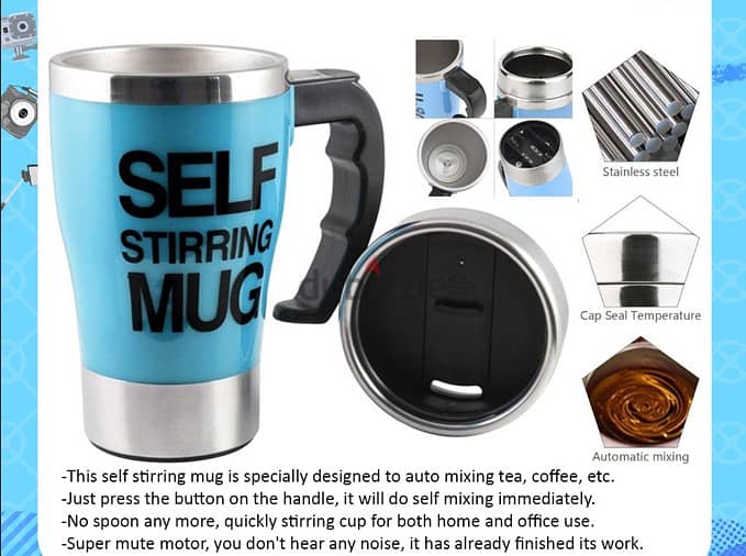 High Quality Self Stirring Mug (Brand-New) 0