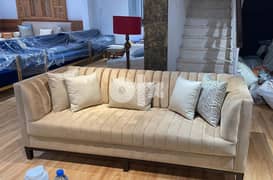 new model sofa 8th seater without delivery 350 rial